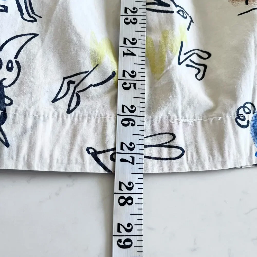 Wynken girls rabbit print poplin dress size 10